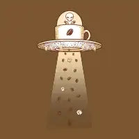 Alien Coffee Invasion - design