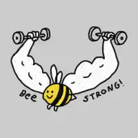 Bee Strong - design
