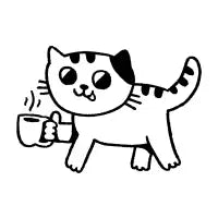 Coffee Cat - design