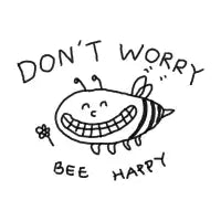 Don't Worry, Bee Happy - design