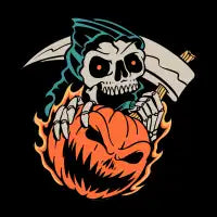 Grim Reaper Halloween - design