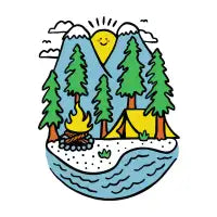 Happy Camping - design