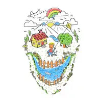 Kid Drawn - design
