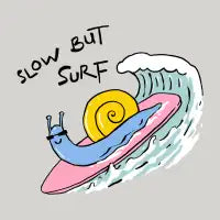 Slow but Surf - design