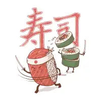 Sushi Warrior - design