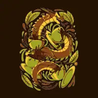 Dragon And Coffee - design