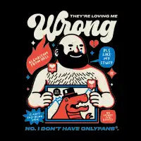 Loving Me Wrong Dark BG - design