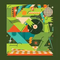 Party Monster Geometric - design
