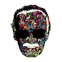 Man of many faces - design