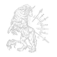 Sword keeper 2 (white) - design