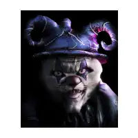 Evil Clown Kitty Cat - design