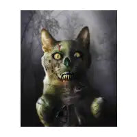 Evil Undead Kitty Cat Zombie - design