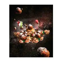 Funny Space Pasta Cat - design