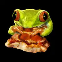 Pizza Frog - design