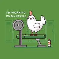 Working on my pecks - design