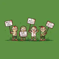 Zombie Protest - design