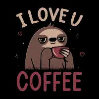 I Love U, Coffee - design