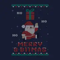 Merry 8-Bitmas - design