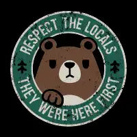 Respect The Locals - design