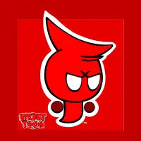 GHOST TOON™ Red Bash | Tees and More | By Rayshine World - design