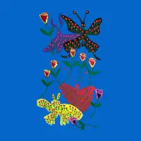 Butterflies and Roses - design