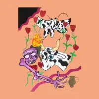 Cow print butterfly - design
