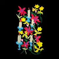 Flowers and Candles - design