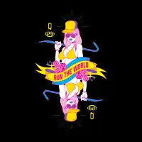 RUN THE WORLD - design