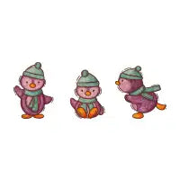 Cozy Winter Penguins - design
