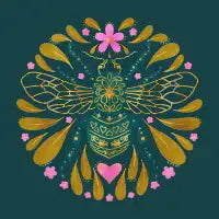 Floral Bee - design