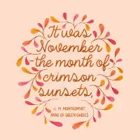 It was November - design