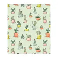 Watercolour Cactus Pattern - design
