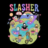 Slasher Groovy - design