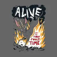 alive jackalope - design
