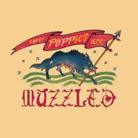 These Puppies Are Muzzled - design