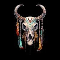 Bison Skull - design