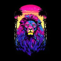 Colorful Lion - design