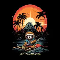 Just Leave me Alone T-Shirt - design