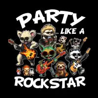 Party Like A Rockstar - design