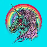 Unicorn Zombie - design