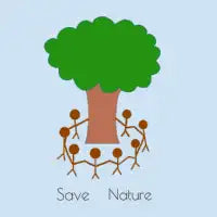 save nature - design