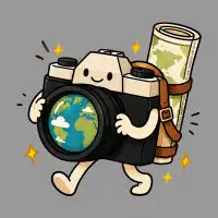 FILM. MAPS. MEMORIES. T-Shirt - design