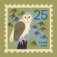 Barn Owl Stamp - design