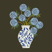 Bird Vase Bouquet - design