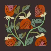 Five Wild Roses - design