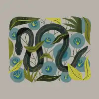 Floral Snake - design