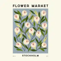 Flower Market No. 5 - design