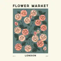 Flower Market No. 7 - design