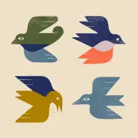 Four Birds Grid - design