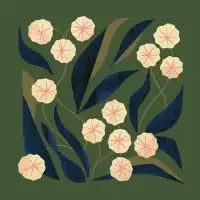 Green Floral - design